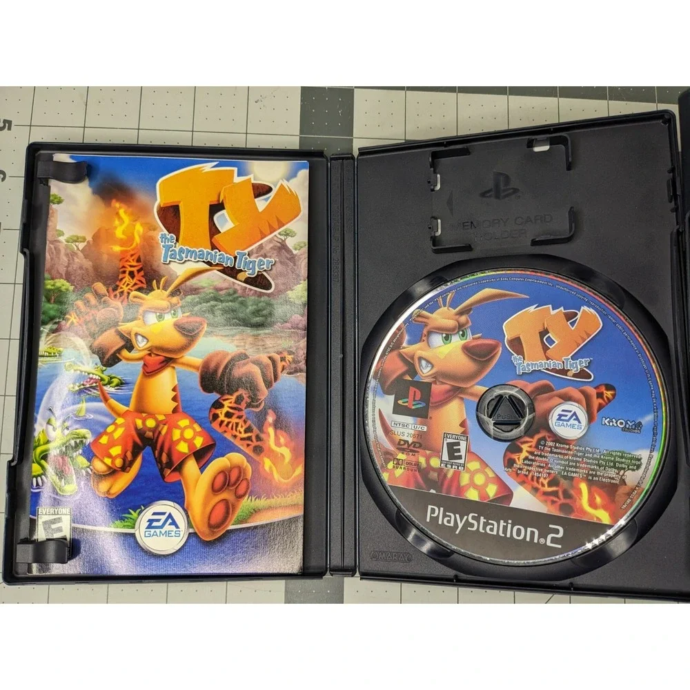 Playstation 2 Game Lot 5th Grader Tasmanian Cars Nemo‎